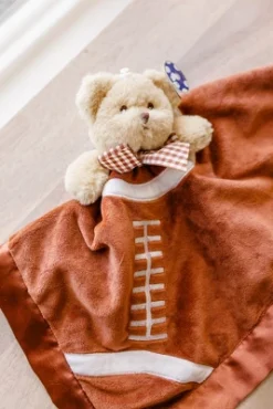 Bearington Baby Touchdown Snuggler, Football Plush Stuffed Animal Teddy Bear Security Blanket, Lovey 15" -Stuffed Toys Store GUEST bb53ba18 0159 4954 95cc 772166bacd6b