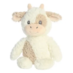 Ebba Huggy Collection 13" Clover Cow White Stuffed Animal -Stuffed Toys Store GUEST bbcf8c96 aefc 41ba 8860 7a5b38241f4b
