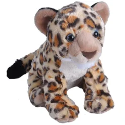 Wild Republic Cuddlekins Leopard Cub Stuffed Animal, 12 Inches
