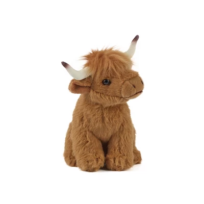 Living Nature Highland Cow Small Plush Toy 3 Living Nature Highland Cow Small Plush Toy