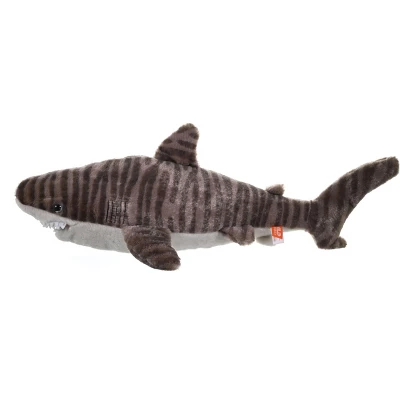 Wild Republic Cuddlekins Tiger Shark Stuffed Animal, 12 Inches 4 Wild Republic Cuddlekins Tiger Shark Stuffed Animal, 12 Inches - Image 2