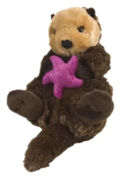 Wild Republic Cuddlekins Sea Otter Stuffed Animal, 12 Inches