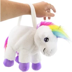 Plushible Plush Purse Poppy The Unicorn