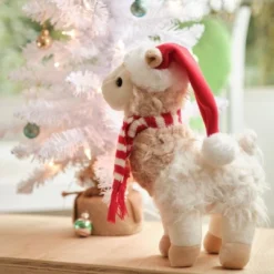 Bearington Holly The Holiday Llama: Hand-Sewn 10 Tall -Stuffed Toys Store GUEST cd9c0ebd 9902 420a b9f7 54caa9e741e0