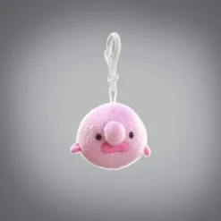 Uncute Oddballz Blobfish 2.5 Inch Plush Animal Keyring
