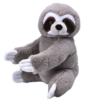 Wild Republic Ecokins Sloth Stuffed Animal, 12 Inches 3 Wild Republic Ecokins Sloth Stuffed Animal, 12 Inches