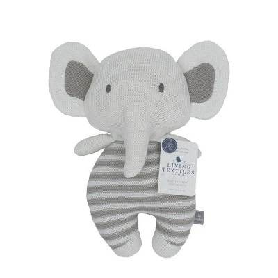 Living Textiles Baby Stuffed Animal - Eli Elephant 3 Living Textiles Baby Stuffed Animal - Eli Elephant