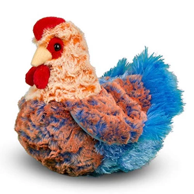 Douglas Henrietta Blue Lace Hen Chicken Plush Stuffed Animal 3 Douglas Henrietta Blue Lace Hen Chicken Plush Stuffed Animal