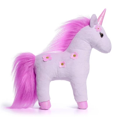 FAO Schwarz 13" Purple Unicorn Glow In The Dark Toy Plush 6 FAO Schwarz 13" Purple Unicorn Glow In The Dark Toy Plush - Image 4