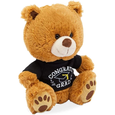 Blue Panda Class Of 2022 Graduation Bear, Stuffed Plush Animal Teddy Bear Gift With Congrats Grad T-shirt, Brown, 10 In 4 Blue Panda Class Of 2022 Graduation Bear, Stuffed Plush Animal Teddy Bear Gift With Congrats Grad T-shirt, Brown, 10 In - Image 2