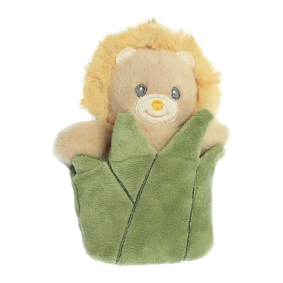 Ebba Small Leo Lion Pocket Peekers Playful Baby Stuffed Animal Yellow 5.5" 3 Ebba Small Leo Lion Pocket Peekers Playful Baby Stuffed Animal Yellow 5.5"