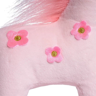 FAO Schwarz 13" Pink Unicorn Glow In The Dark Toy Plush 9 FAO Schwarz 13" Pink Unicorn Glow In The Dark Toy Plush - Image 7