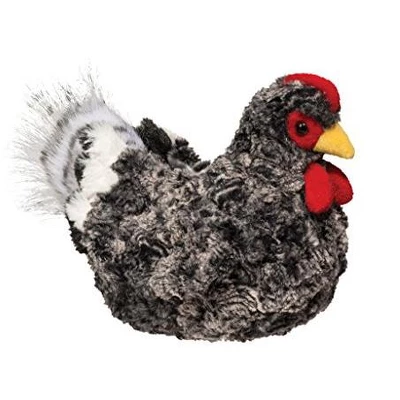 Douglas Pepper Black Multi Hen Chicken Plush Stuffed Animal 3 Douglas Pepper Black Multi Hen Chicken Plush Stuffed Animal