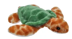 Wild Republic Ecokins Mini Sea Turtle Stuffed Animal, 8 Inches