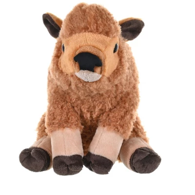 Wild Republic Cuddlekins Bison Calf Stuffed Animal, 12 Inches 3 Wild Republic Cuddlekins Bison Calf Stuffed Animal, 12 Inches