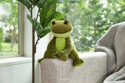 Bearington Ribbity Plush Stuffed Animal Frog, 8.5 Inches 4 Bearington Ribbity Plush Stuffed Animal Frog, 8.5 Inches - Image 2