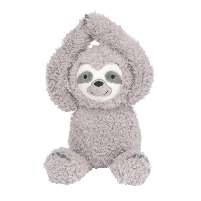 Lambs & Ivy Sloth Plush Gray Stuffed Animal Toy - Speedy 3 Lambs & Ivy Sloth Plush Gray Stuffed Animal Toy - Speedy