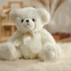 Bearington Aspen White Plush Stuffed Animal Teddy Bear, 15.5 Inches -Stuffed Toys Store GUEST eb304d89 6ff3 436b 9403 1fa62de8e060