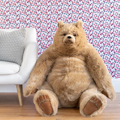 Manhattan Toy Kodiak Bear Jumbo Plush Toy 6 Manhattan Toy Kodiak Bear Jumbo Plush Toy - Image 4