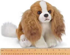 Bearington Sadie Cavalier King Charles Spaniel Plush Stuffed Animal Puppy Dog, 13 Inch