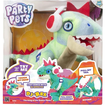 Eolo Party Pets DJ Rex Electronic Plush With Movement And Sound 4 Eolo Party Pets DJ Rex Electronic Plush With Movement And Sound - Image 2
