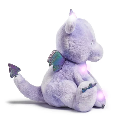 FAO Schwarz Glow Brights Toy Plush LED With Sound Dragon 13" Stuffed Animal 8 FAO Schwarz Glow Brights Toy Plush LED With Sound Dragon 13" Stuffed Animal - Image 6
