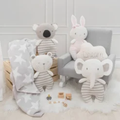 Living Textiles Baby Stuffed Animal - Eli Elephant 7 Living Textiles Baby Stuffed Animal - Eli Elephant -Stuffed Toys Store GUEST fa79c4a2 eaee 481b 90c2 e0100d949cc3