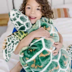 Stuffed Toys Store 11 Melissa & Doug Giant Sea Turtle - Lifelike Stuffed Animal (nearly 3 Feet Long)